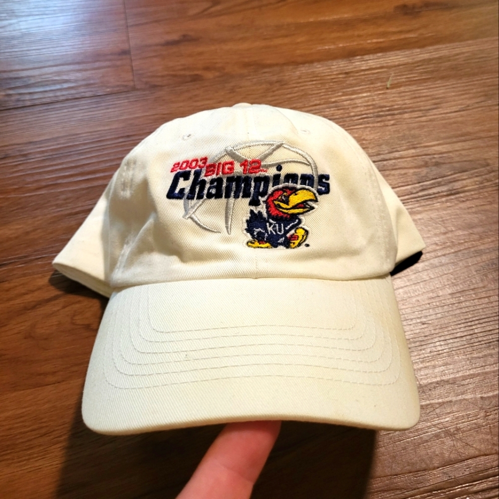 University Of Kansas 2003 BIG 12 Champions hat
